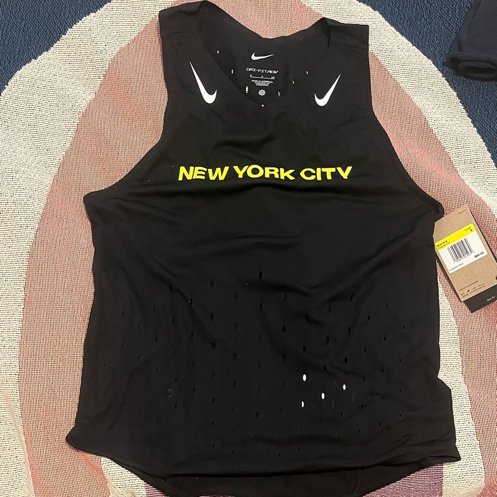 Nike NYC New York City Singlet from 2025 NY marathon weekend